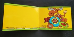 Vtg Trend Scratch n Sniff Sticker Book Collect A Sticker Album 13 blank pgs 1980