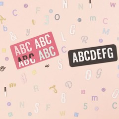 – Alphabet Puffy Stickers in Uppercase and Lowercase, Numbers and Special Cha…