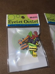 Eyelet Outlet Brads Lot of Animals NEW 6 packs Card Making Scrapbooking