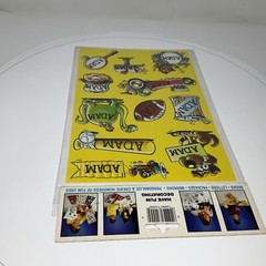 ADAM – Vintage 80s Celebrity Stickers Self-Adhesive/Removable by Mark I