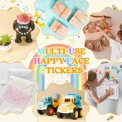 3520 PCS Small Star Stickers for – 0.4″ Mini Smiley Stickers Colorful Happy S…