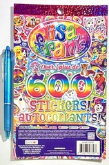 Lisa Frank Stickers Scrapbooking Card Journal Planner 5 sheets
