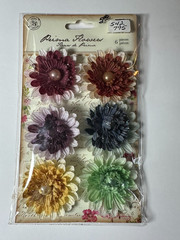 PRIMA FLOWERS LACE CROCHET, FABRIC, SATIN FOR SCRAPBOOKING WEDDINGS HAIR ECT…