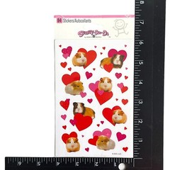 Vintage AGC Hamster hearts sticker sheets Book LOT OF 5, 420 Total Stickers
