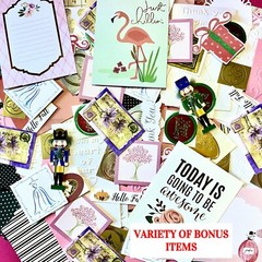 Anna Griffin Flower Pot Decoupage Diecuts 70+ PCS + Floral Recollection Layers