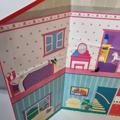 VTG 80’s Sticker Grossmans Vinyl Peel and Play Reusable House Bears Dog Kitchen