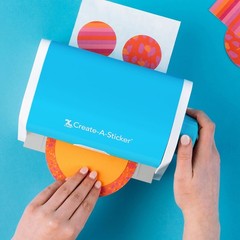 Xyron Create-a-Sticker, 5 Sticker and Label Maker Machine for Small Business