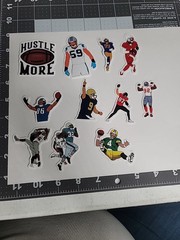 ASST FOOTBALL FOOTBALL STICKERS (SP6) ST4