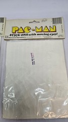 2 Pack-PAC-MAN Vintage 1982 Stick-Ons With Rolling Eyes Diamond Toymakers Bally