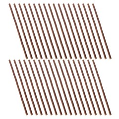 50pcs Wood Craft Sticks: Logs Branches for Projects – Rustic Willow Sticks