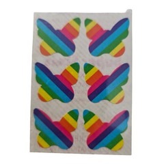 80s Lisa Frank Mrs Grossmans Stickers Rainbow Heart Butterfly Teddy Collection