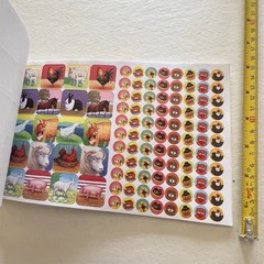 Paper Magic Group 528 Cute Animal Stickers Acid Free Various Sizes Designs 2002