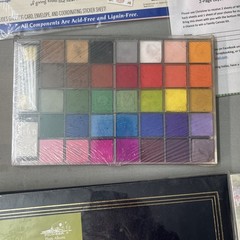 Scrapbooking Lot Book Stamps Paper Etc.
