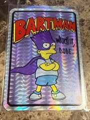 (6) Vintage 80’s/90’s Simpsons Prism Vending Machine Stickers The Simpsons