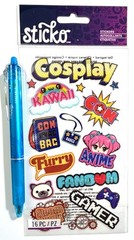 Cosplay Stickers Scrapbooking Journal Card Making Sticko