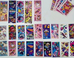 Sticker Lot LISA FRANK VINTAGE 90s NEW Unicorn Heart Music Clown Cat Ballet