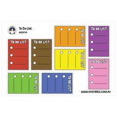 Planner Stickers – To Do List Boxes | Task Tracking & Schedule Organizer Labels