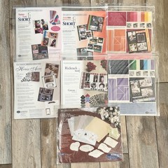 Creative Memories Mixed Lot Short Cuts Rickrack Wedding Bouquet Heritage Accents
