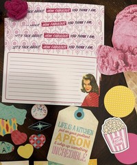 50+ Pc. Lot Junk Journal Ephemera Embellishments Recipes Baking Retro 1950’s