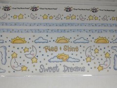 Stickopotamus Over The Moon Press Stickers Baby Scrapbook Binder Photo Safe New