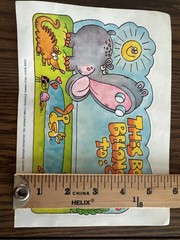 Vintage Current Inc Stickers Lot 5 Sheets 80s Silly Animals Fantasy USA Colorado