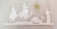 Tim Holtz Christmas Die Cuts * Wisemen * 6 Sets * Black, White, Gold or Silver