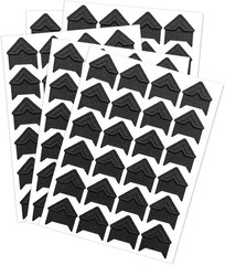 120 Pack Photo Corners Self-Adhesive Picture Corner Stickers for Scrapbooking