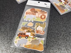 Lot of (11) Recollections Safari Travel Scrapbook Wild Animals Sticker Packs NEW