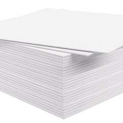 50 Pack 6×8 White Uncut Mat Boards, 4-Ply, Backing Board, Crafts, Frames