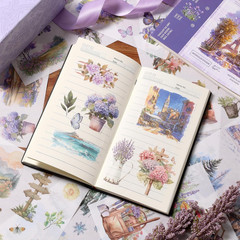 Scrapbook Stickers 50 Sheets Seasonal Landscape Sticker 400 Pre-Cut Washi Sticke