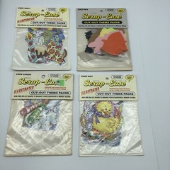 What’s New Scrap Ease Die Cut Acid Free Scrapbook embellishments lot of 4