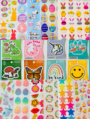 1099+ EASTER BASKET GIFT Sticker Lot GIRLY STUFF HALLMARK Kid Squad Girls Boys
