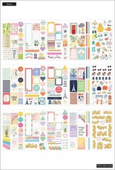 NEW Happy Planner Sticker Book – Color Story 497 Pieces 🚲🍉🌴🌼💐🦢