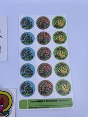Mixed Lot Of Vintage 70s & 80’s Scratch & Sniff Stickers Wheaties Mr Men