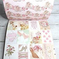 Prima Scrapbook Cardstock Paper Pack Pads 8×8 6×6 Journaling Magic Love Lot