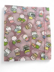 Hubman and Chubgirl H&C | Medium Happy Cows Binder l Sticker Sheet l Washi Tape
