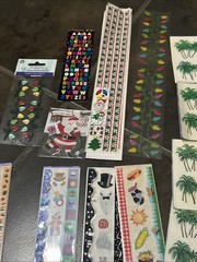 VTG Sticker Lot Sandylion Mix Sealed (18) Rest Loose Etc 90s-mod See Photos