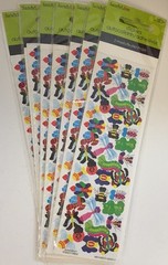 7 Packs Of Sandylion Stickers Insects Bugs Firefly Theme 2 Sheets Per Package