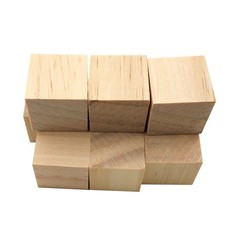 10Pcs Light Brown Pine Wood Pieces for DIY Craft Projects and Decoration
