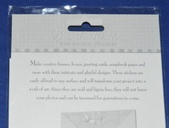 K&Company Brenda Walton BRENDA’S WEDDING FRAMES & TAGS 3D Stickers SEALED