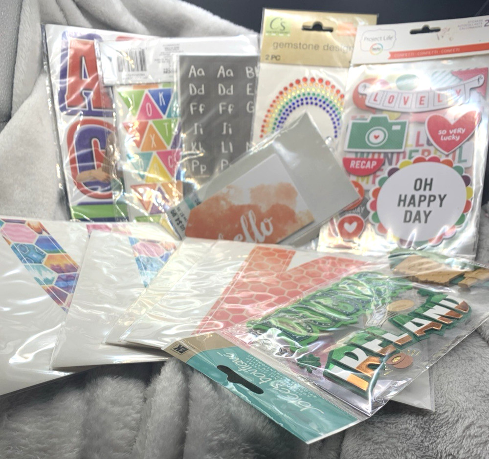 Sticker Lot Of Loose Stickers Variety Lot BOHO, Gemstone designs Art Skills