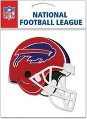 BUFFALO BILLS Football NFL 3D Helmet Sticker Set Scrapbooking Card Making
