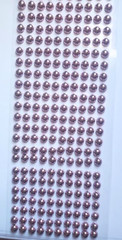 CraftbuddyUS 24 strips 8mm Stick On Round Gems, Color – Green, DIY