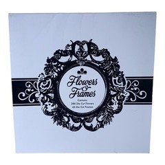 RARE Craftwork Cards Die Cut Flowers & Frames (288 Flowers & 48 Frames) 2016 New