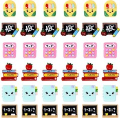 Honbay 36PCS Back to School Flatback Resin Charms Supplies Slime…