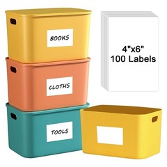 1Pack Self Adhesive Labels Waterproof Tear-Resistant For Home And Commercial