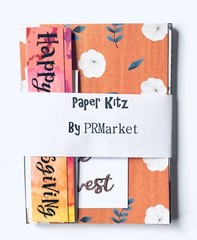 Scrapbook Paper Kit 25 Plus Items Kit For Junk Journals, Scrapbook Pages, Cards