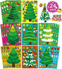 Make A Face Stickers 24 Sheets Kids Craft Holiday Party Favors Classroom Gift