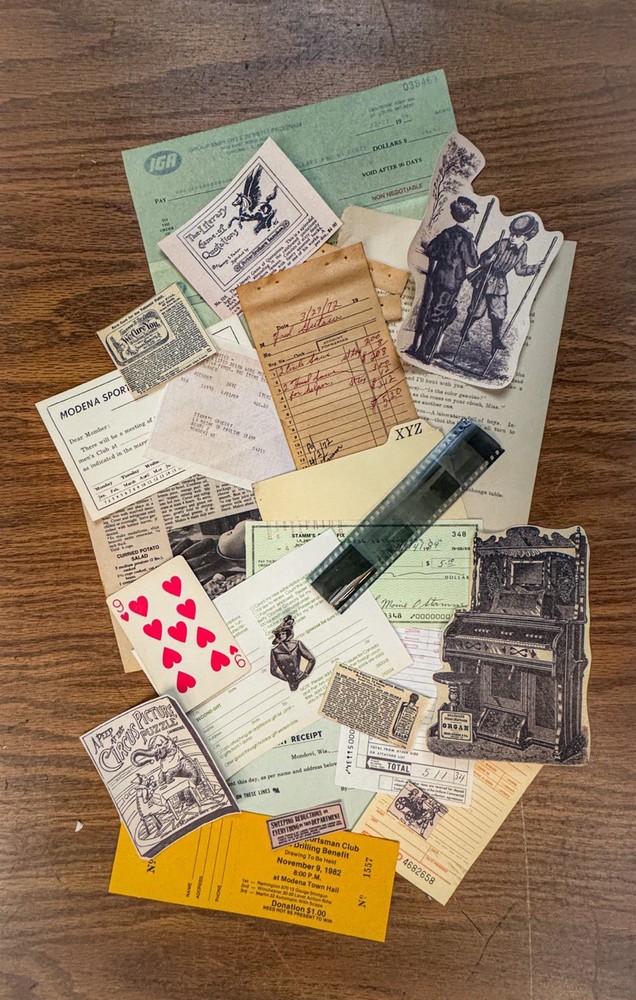 Mixed Media Ephemera Kit For Junk Journaling
