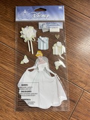 Disney Princess CINDERELLA dimensional stickers EK Success